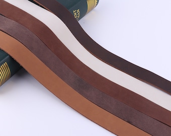 1 inch Leather strips,Leather For Belts,Italian genuine Leather,Leather Straps,Cowhide Leather,Leather For Bag Straps,Leather Craft