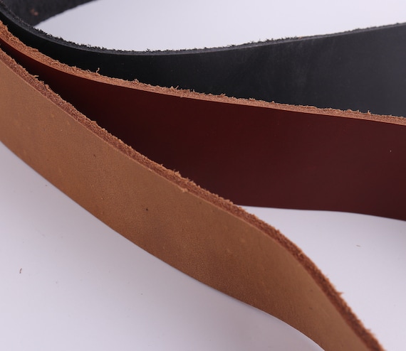 1 1/4leather Strap,long Leather Strip,belt Diy,purse Straps,black  Strips,cowhide Leather,genuine Leather,italian Leather,raw Material 