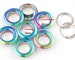 4mm rainbow eyelets 50pcs 