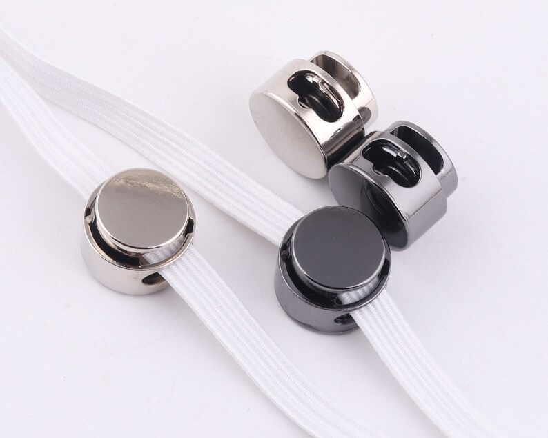 Gunmetal Cord Lock Adjuster Elastic Adjuster Mask Cord Stop Etsy