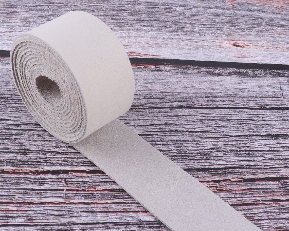 1 Inch White Leather Stripsleather for Beltsitalian Genuine Etsy