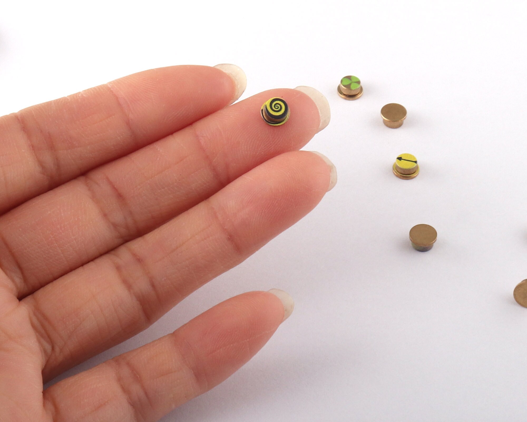 Mini Nail Jewelry Bearings Rotating Manicure Accessories Etsy