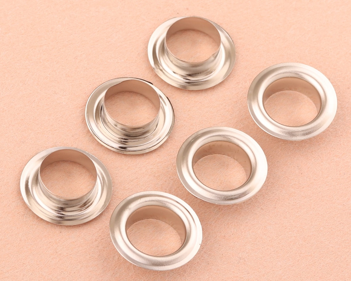 10mm Silver Eyelets Grommets With Washers Metal Grommets Etsy UK