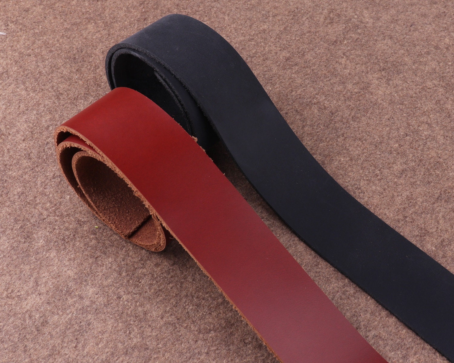 1 roll Double Sided Leather Straps Strips Brown 118 Inch Long 1.18 Inch  Wide Cowhide Leather Wrap Flat Cord for DIY Bag Belt - AliExpress