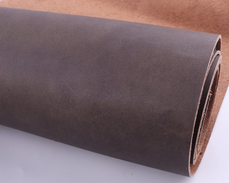 natural Leather pieces,Leather hide Scrap,Cowhide genuine Leather page,tanned calf Leather Sheets,Italian leather cutoffs craft supplies diy image 3