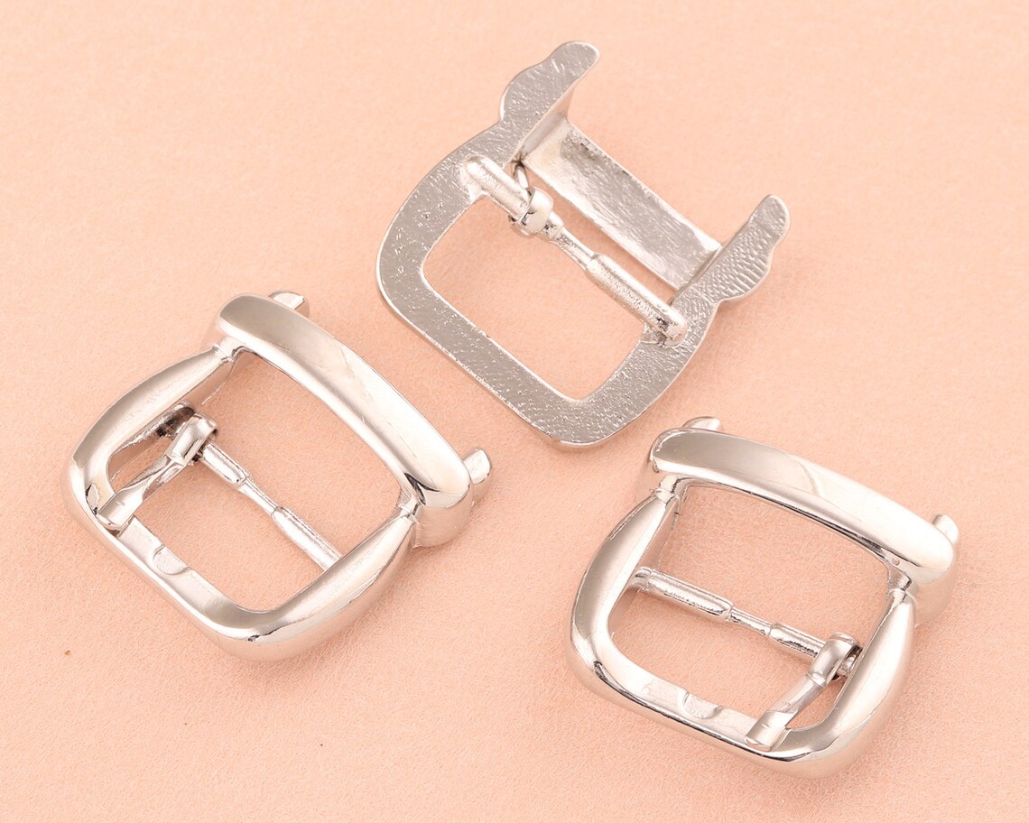 20mm silver Adjustable Belt Buckle Slide Bucklesrectangle Etsy