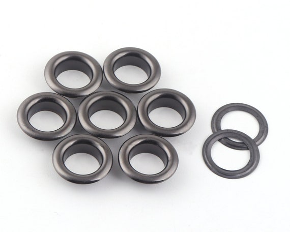 10mm Gunmetal Ösen Grommets mit Unterlegscheiben Metall Grommets