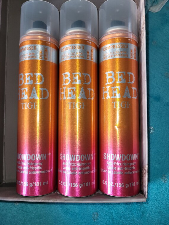 Tigi Bed Head SHOWDOWN Anti Frizz Hairspray 5.5 Oz X 3 Packs Etsy