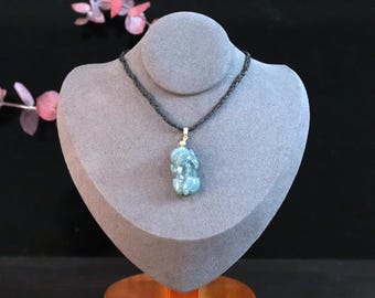 Carved Jade Pixiu Pendant Necklace: Feng Shui Wealth Amulet