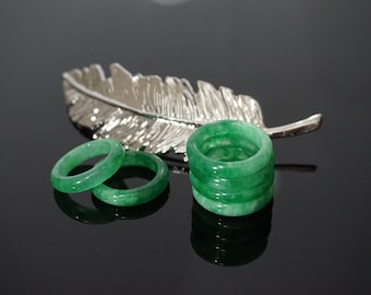 Vibrant Green Ring (Fragile), Green Agate ring, Stone agate ring, Agate ring for woman, ring for woman, gift for her