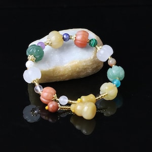 Honey Jade Beads Bracelet