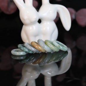 Genuine Burma Jadeite Ring - Size 5.75