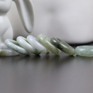 Burmese Jadeite Jade Ring - Size 6.25