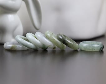 Natural Jadeite Jade Ring - Size 6.25