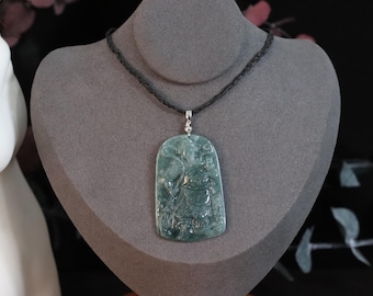 Jade Guan Yu Large Pendant – Protection • Honor • Prosperity
