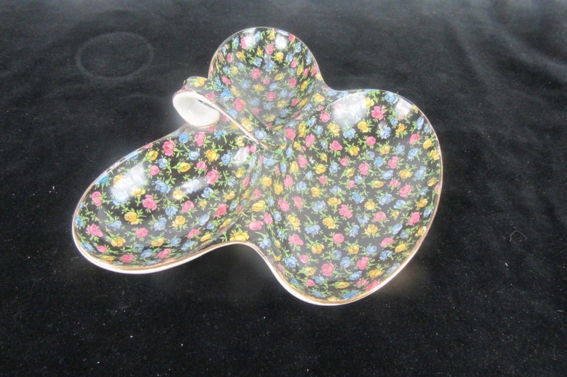 Royal Winton Grimwades Chintz serving Dish with Handle