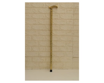 Handgemachte Ebenholz Gehstock: Vergoldetes Design (Aegyptic Style)