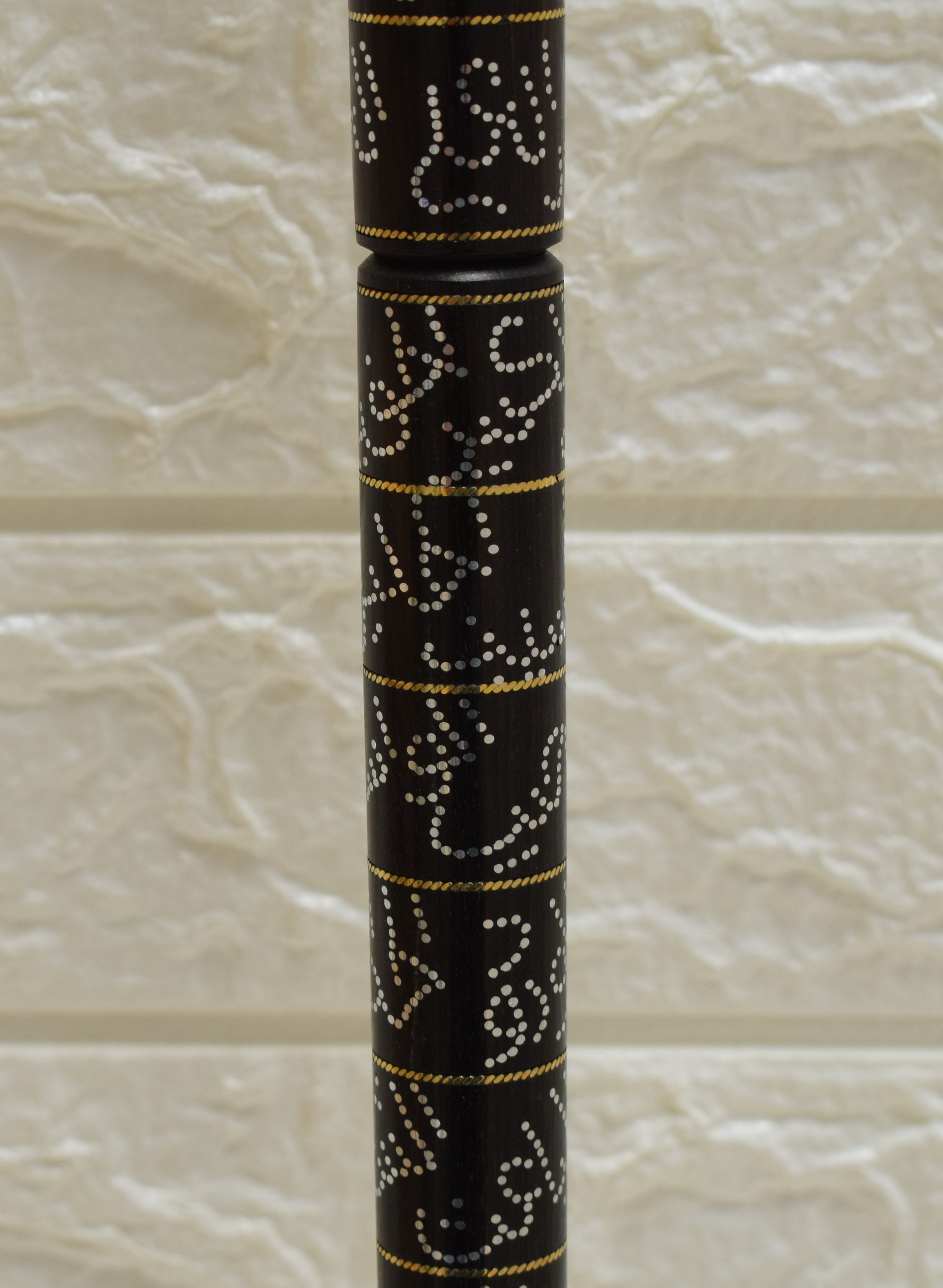 Handmade 36 Walking Stick With 99 Names of Allah Round Etsy