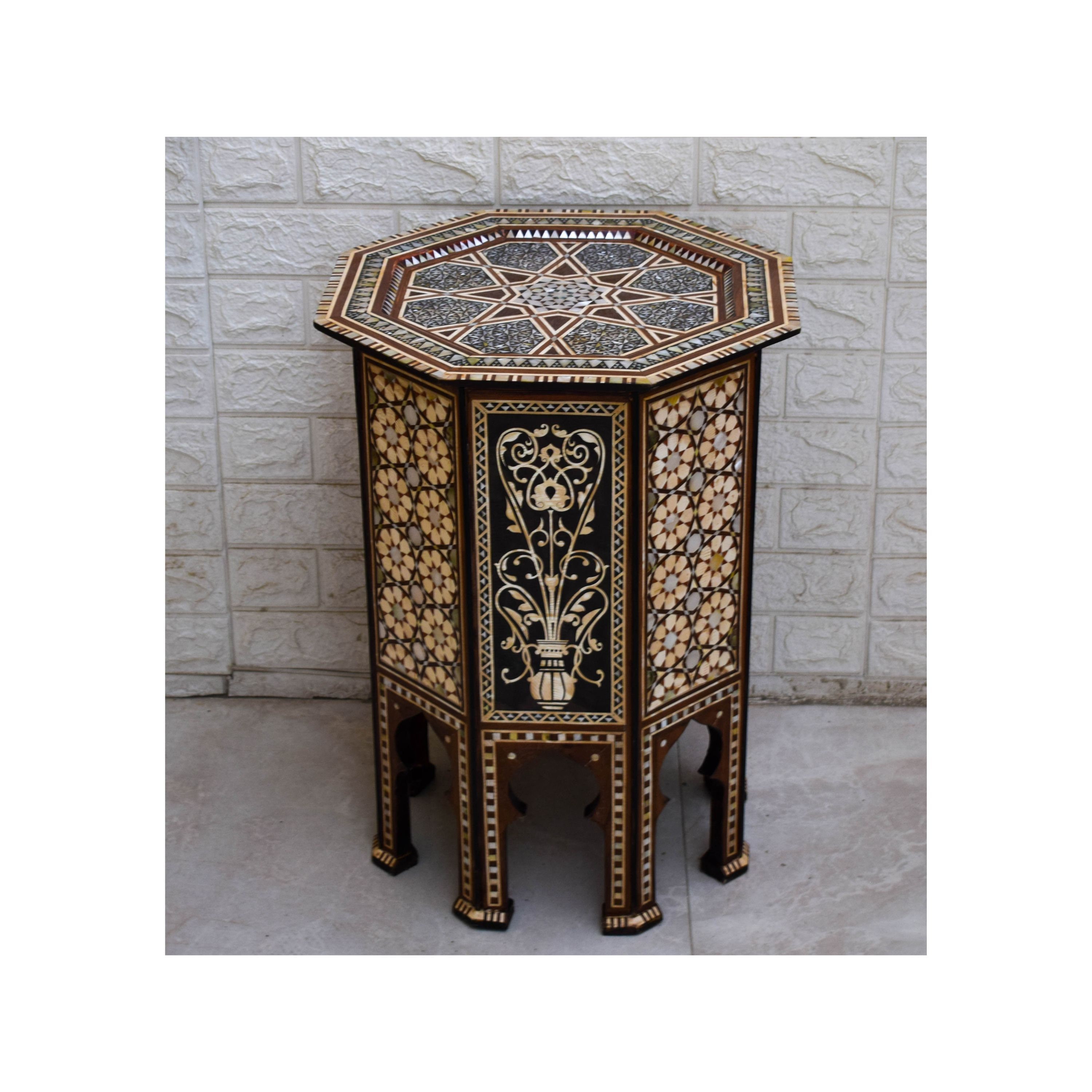 ヴィンテージ　MOROCCAN side table Antique Moroccan Table, Vintage Moroccan, Side Table