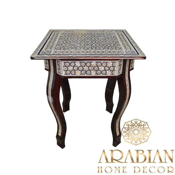 Square Mosaic Side Table Etsy