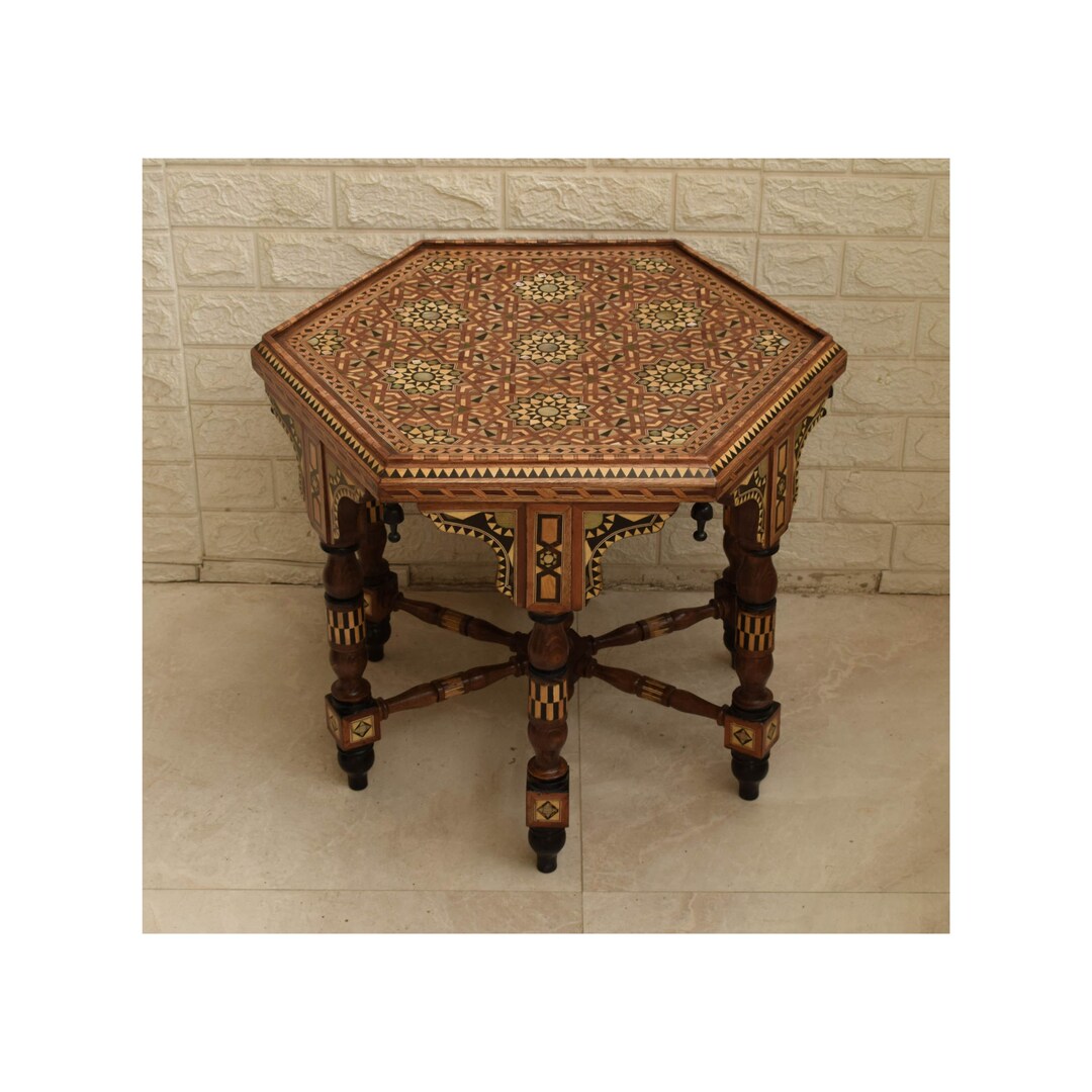 ヴィンテージ　MOROCCAN side table Vintage Side Table, Moroccan 29