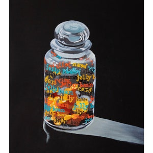 Jelly Beans 11 "x 15" Giclée Kunstdruck