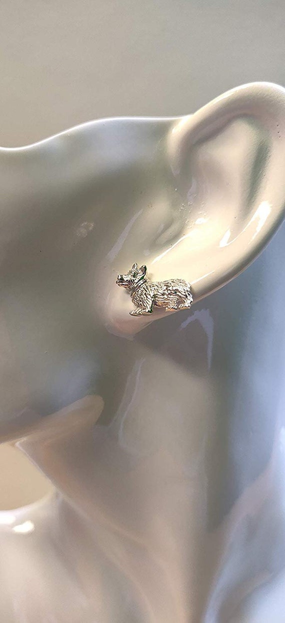 Women Men 925 Solid Sterling Silver Tiny Koala Bear Stud Earrings Unisex Dainty Animal Jewelry