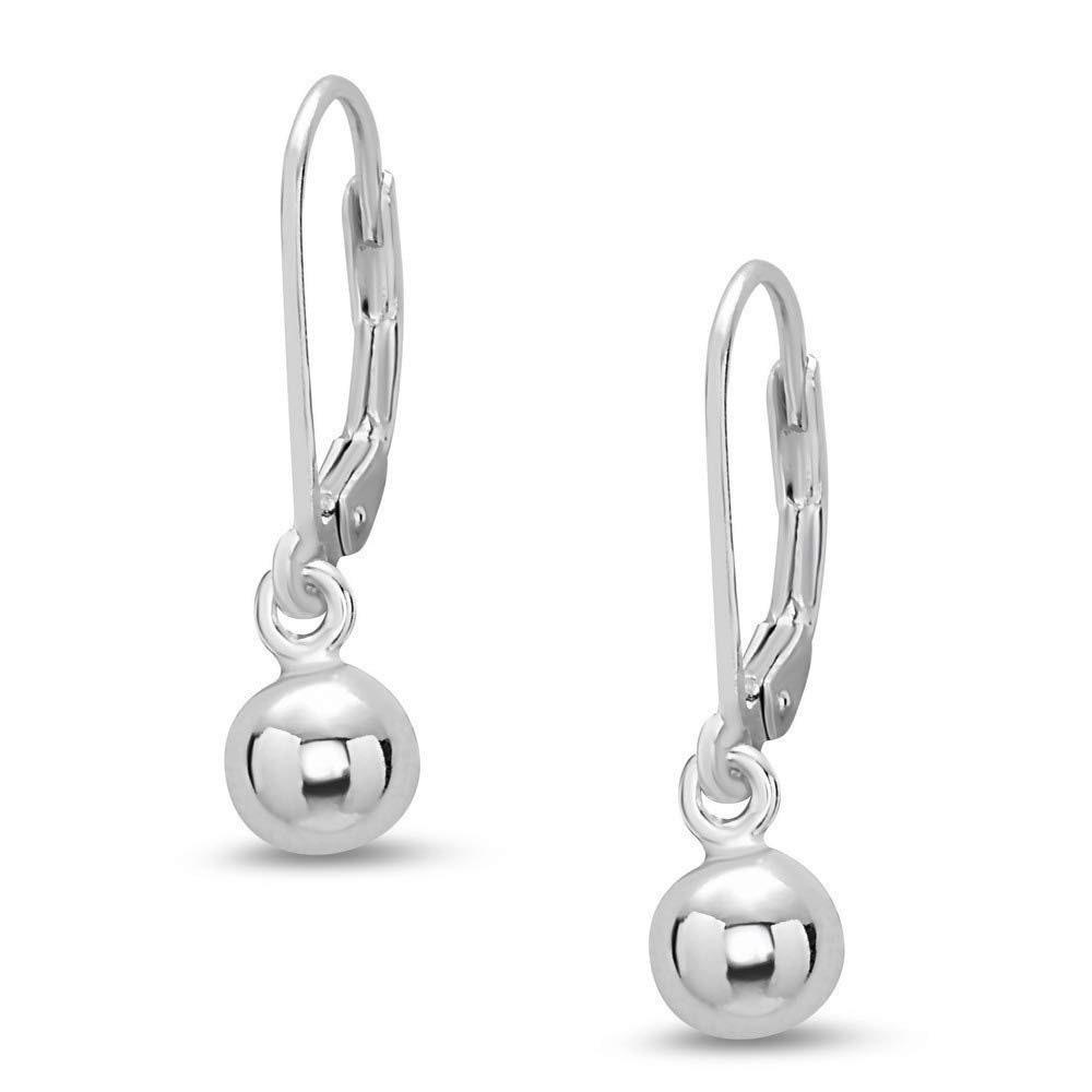 Tisoro Sterling Silver Ball Earrings 681012 or 14mm - Etsy
