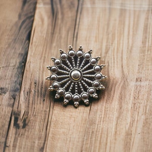 Premium 925 Sterling Silver Rings, Tribal Silver Rings, Mandala Ring, Bohemian Silver Ring,  Ethnic Ring, Statement Band Ring, Boho Ring