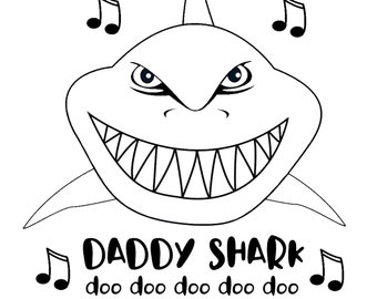 Free Free Papa Shark Svg 555 SVG PNG EPS DXF File