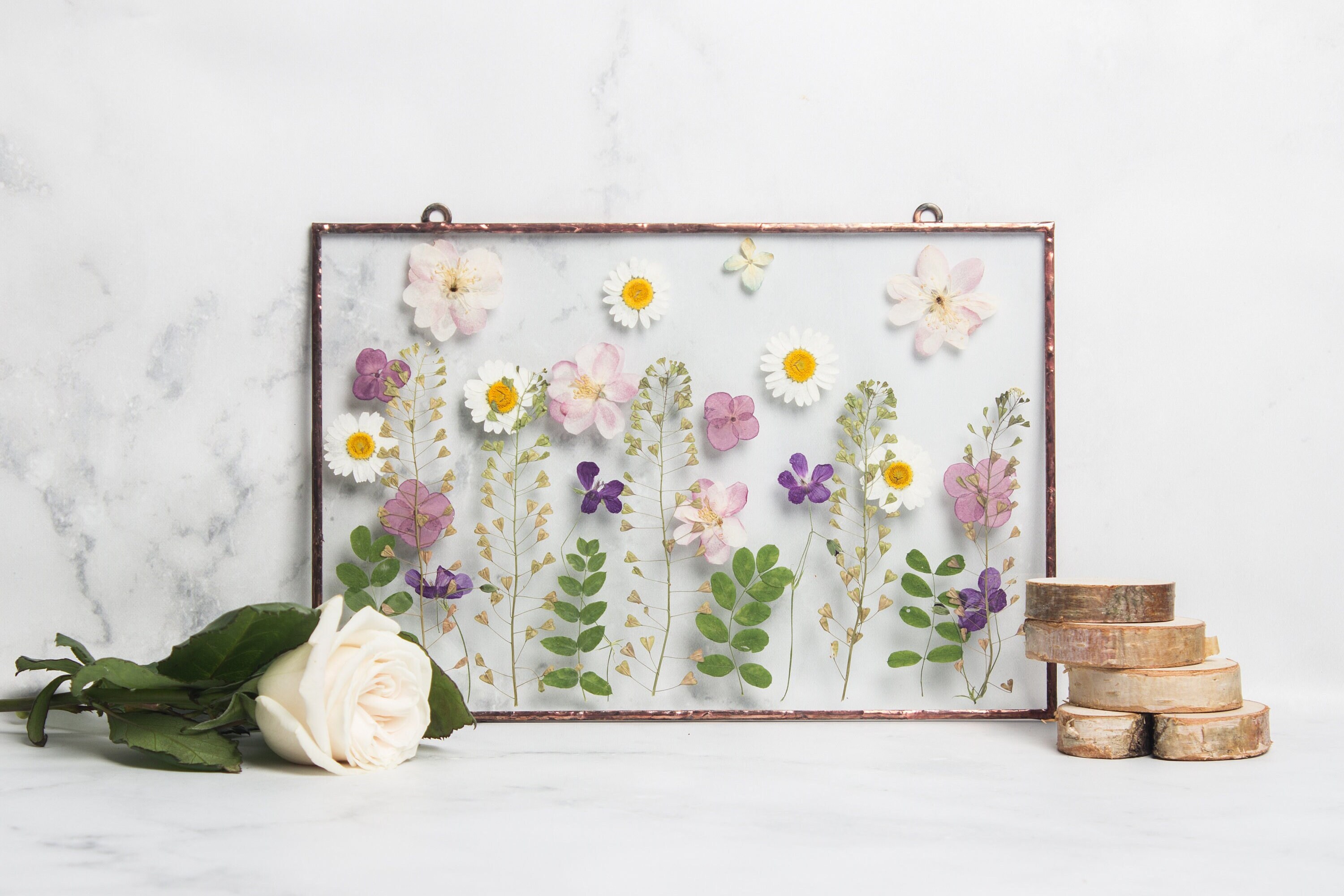 Boho Home Decor Flower Wall Hanging, Boho Flower Wall Hanging