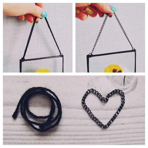 Pressed Flower Frame Daisy Kitchen Decor Daisy Room Decor Etsy