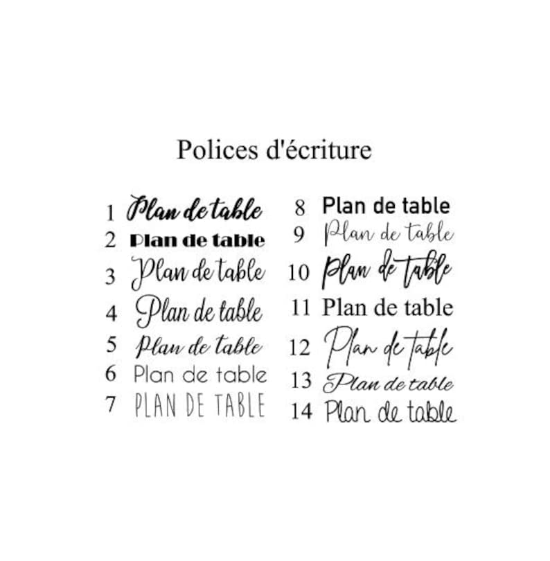 "Wedding seating plan" or "Find your seat" sticker image 2