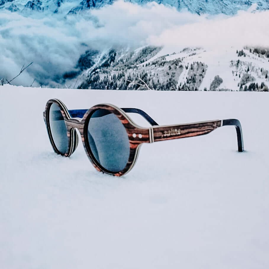 Flic Ebony - Wooden Sunglasses, Polarized sunglasses, Wood Sunglasses, Eco-friendly Sunglasses, Sustainable sunglasses