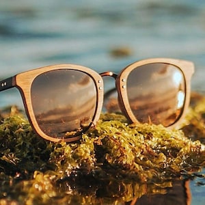 Joplins Woodrow - Wooden Sunglasses, Polarized sunglasses, Wood Sunglasses, Eco-friendly Sunglasses, Sustainable sunglasses