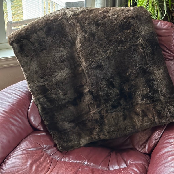 Beaver Fur Blanket Etsy