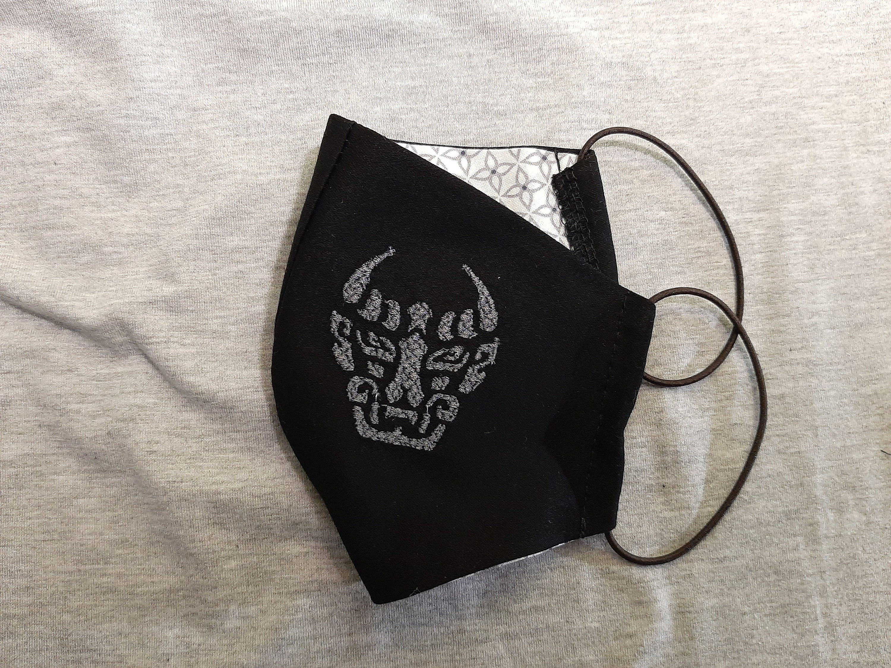 Qinghe Nie Embroidery Mask Inspirated By Mo Dao Zu Shi Etsy