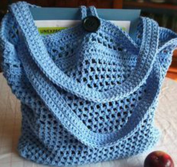 etsy crochet market bag