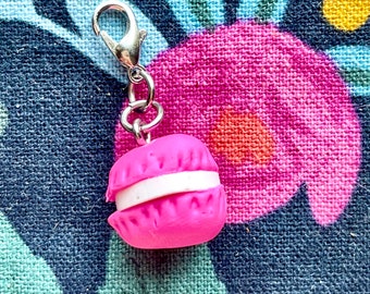 Marcador de puntos de macarrón, accesorio de punto y ganchillo de arcilla polimérica