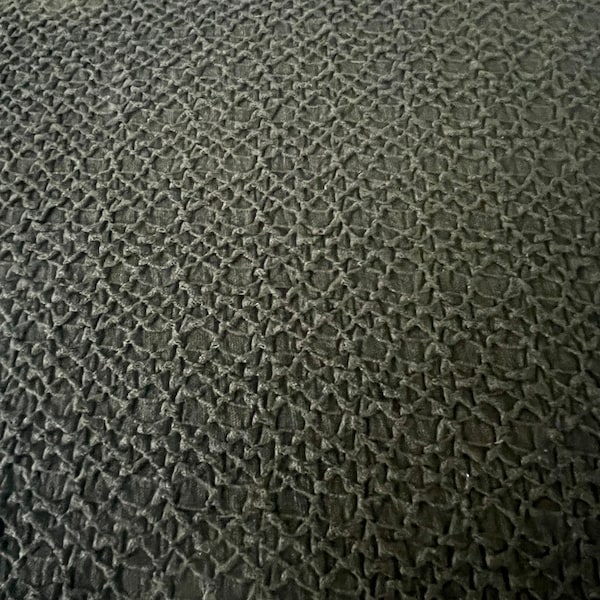stretchy black textured viscose elastane polyester 1.50m width # TEX 555