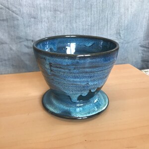 Blue Ceramic Coffee Pourover