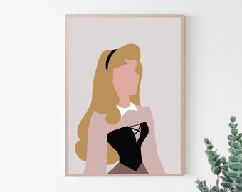 Minimalistic Aurora // Digital Print