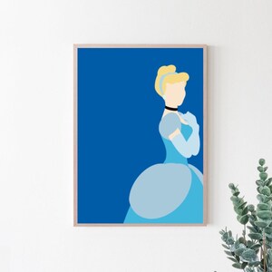 Minimalistisches Cinderella // Digitaldruck