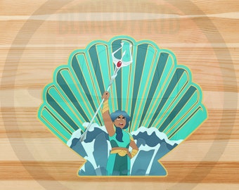 Mermista - Sea-Ra - Holographic Sticker - She-Ra