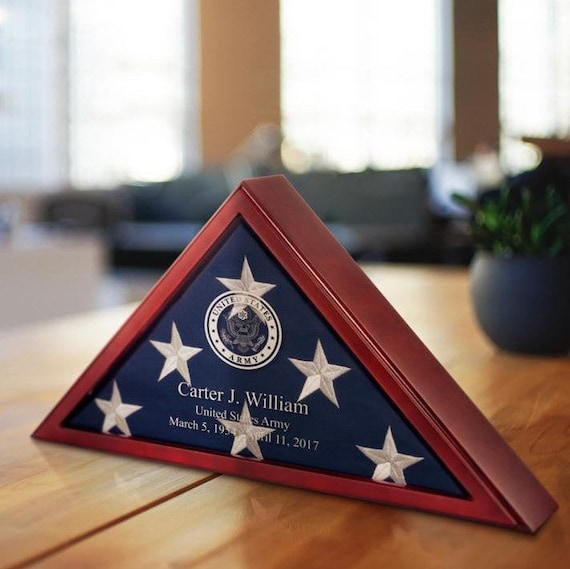 Colors Details about / Americanflat Flag Case for Veterans Fits a folded Assorted Sizes