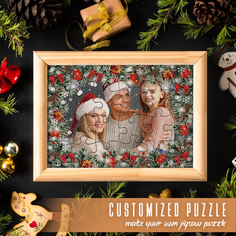 Custom Photo Puzzle Custom Jigsaw Puzzle 24 Pcs 96 Pcs Etsy