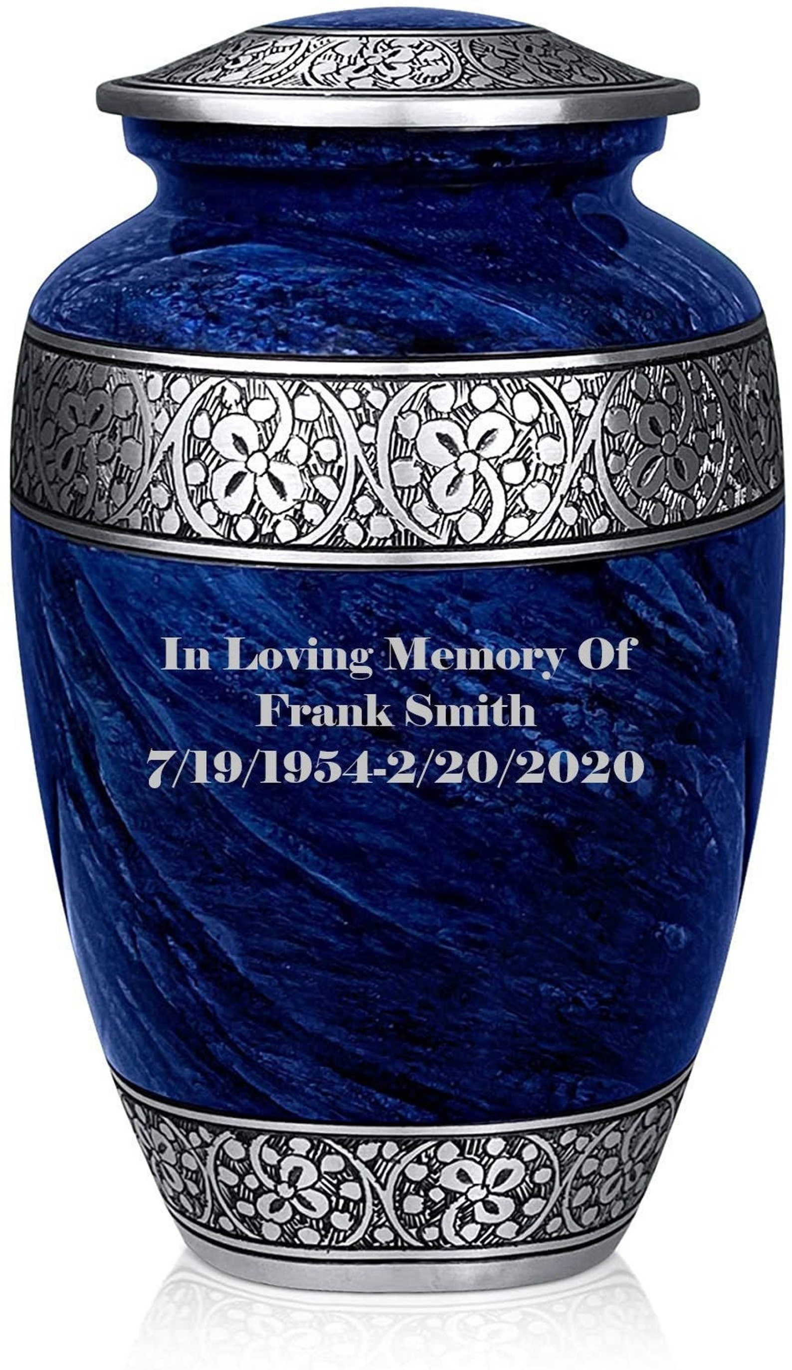 Personalized Urns for Human Ashes Adult Memorial urn Funeral Etsy