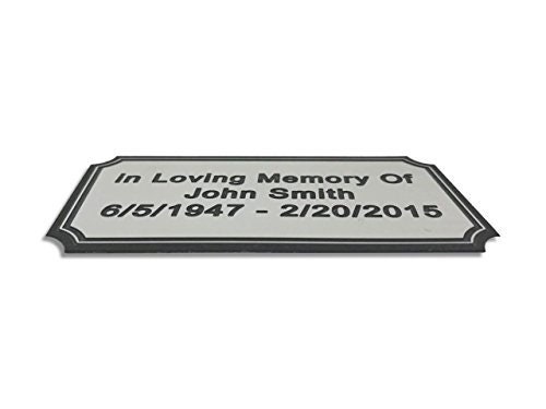 Engraved Name Plate 80mm X 40mm Masonic Available In Silver Or Gold 