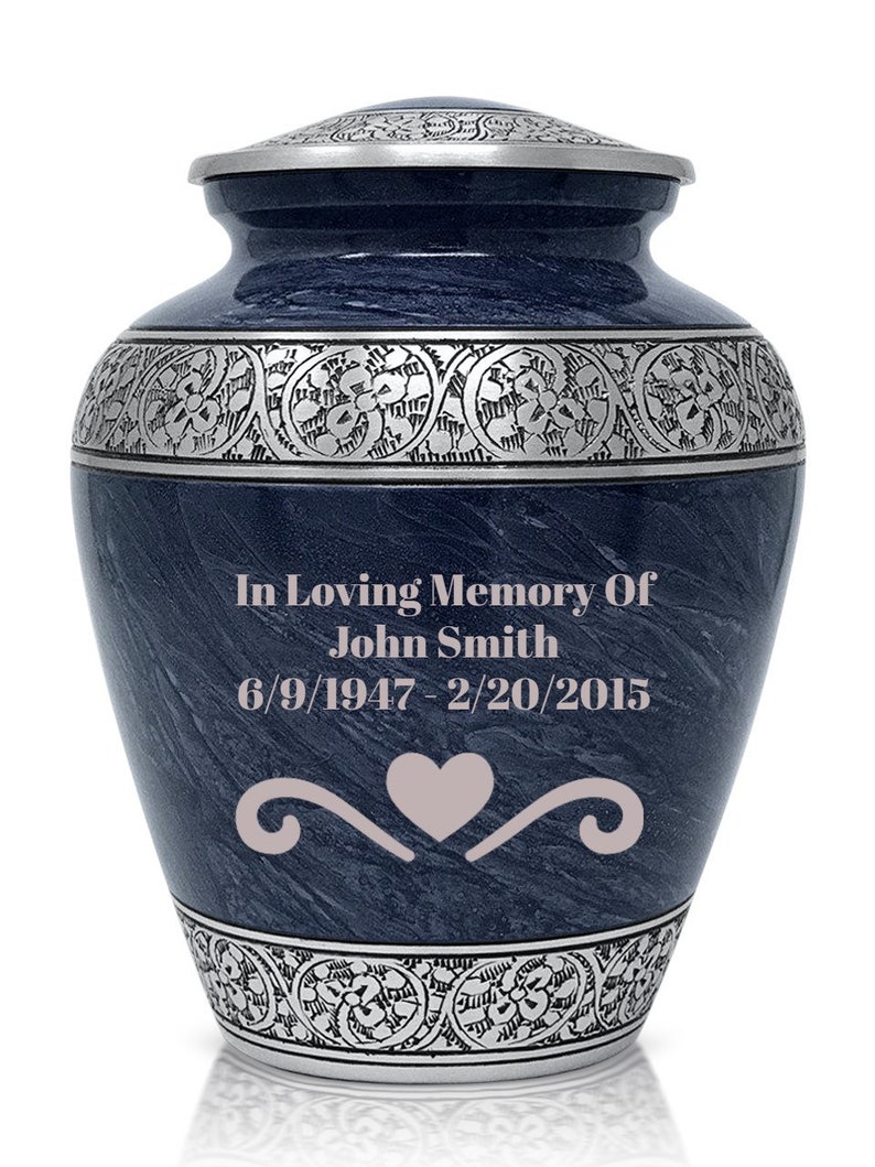 Customized Urns for Human Ashes Adult Memorial Personalized Etsy
