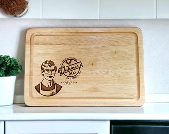 Jeffrey Dahmer Chopping Board  Kitchen Chopping Board Engraved Cheese Board Cutting Board Housewarming Gift